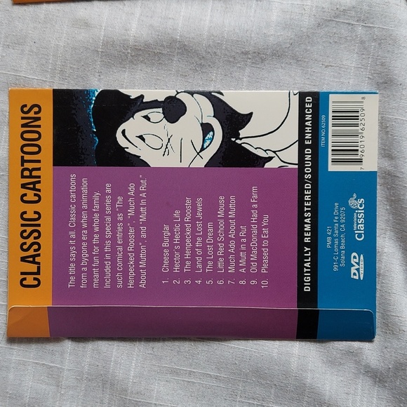 Lot of four DVDs - Classic Cartoons, Flash Gordon, Cartoon Craze, and Betty Boop - Picture 8 of 9